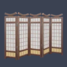 Maji Market Folding Screen